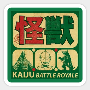 Kaiju Battle Royale Sticker